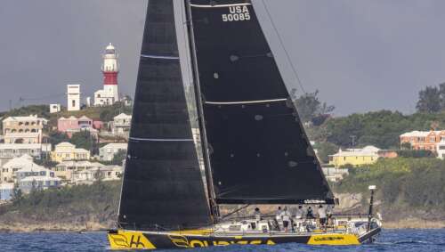 First St David’s Lighthouse Division boat finishes Newport Bermuda Race