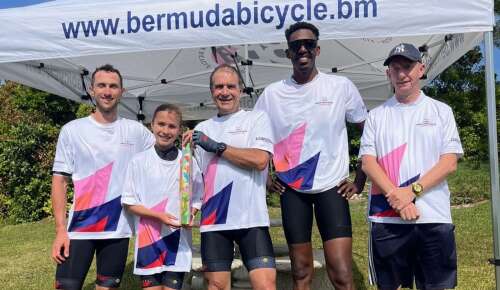 Matt Boys wins Bermuda Junior Cycling road race