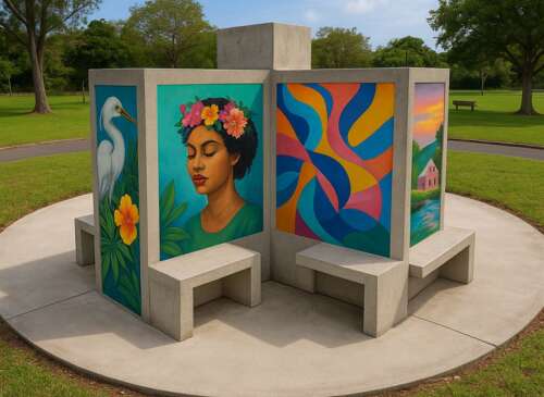 Public art proposal for Parsons Road Playground