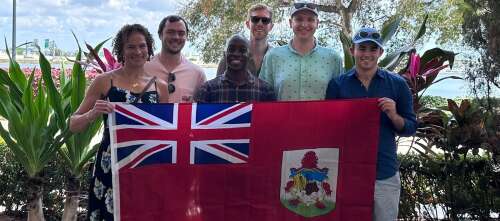 Local swimmers dive into Nevis to St Kitts Cross Channel Swim