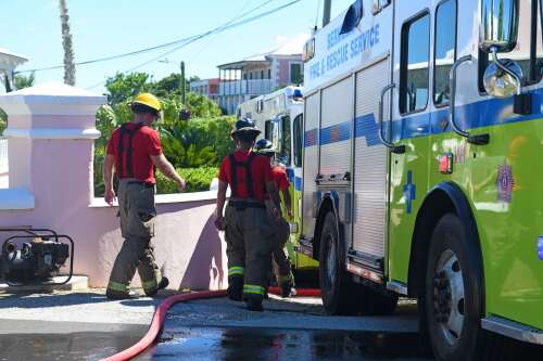 Home damaged in fire on Tulo Lane
