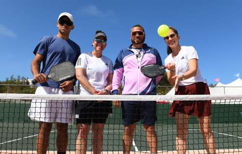 Watch: players prepare for Caribbean Pickleball Championships