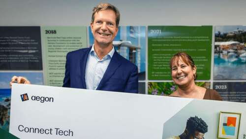 Aegon presents charities with $180,000 in grants