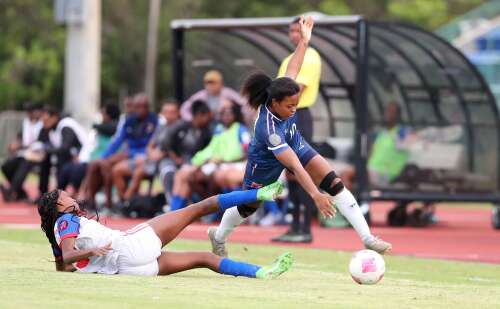 Bermuda overpower Belize in entertaining women’s friendly