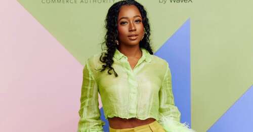 Bermudian singer Kaelyn Kastle speaks on a Forbes panel