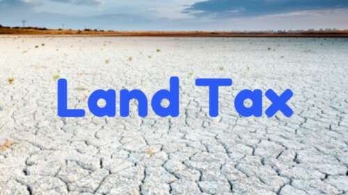 Government’s land tax myth