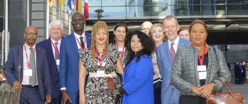 Caribbean reparations proponents in UK talks