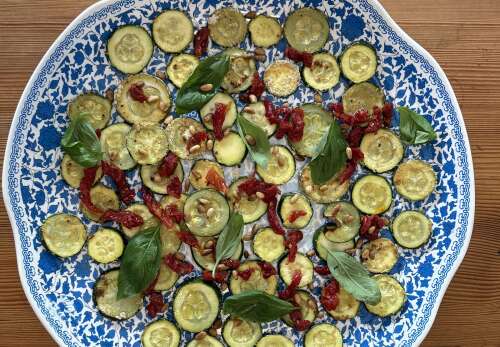 Catherine Burns: Here come the summer sides – a sun-dried tomato and zucchini salad