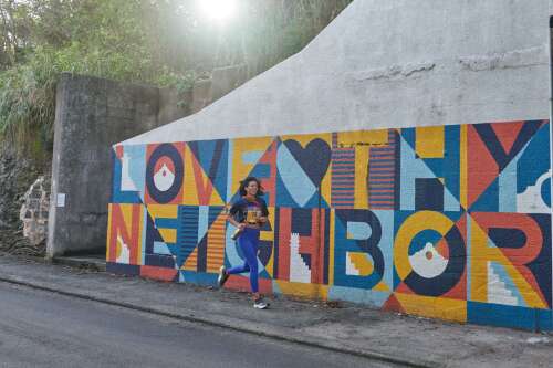 Artists called for sports-themed mural at national stadium