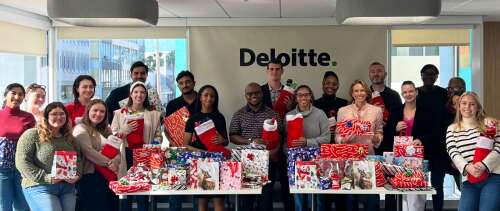 Deloitte donates $20,000 to the Family Centre