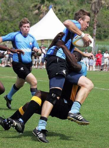 Bermuda battle their way past Bahamas - The Royal Gazette | Bermuda ...
