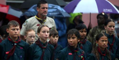 Case to be made for parade rain suits