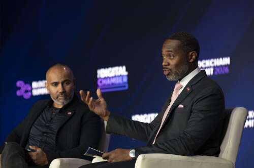 Burt meets with US officials at DC Blockchain Summit