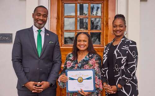 Educator honoured with Public Service Excellence Award