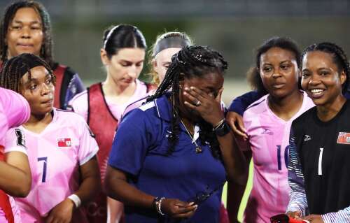 Dill scores four as Bermuda give coach Robinson stirring sendoff