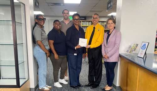 Children’s book about privacy donated to youth library