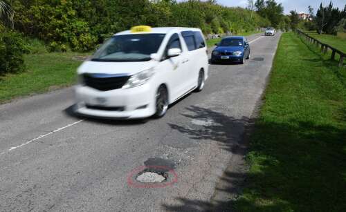 Potholes continue to pose risks to motorists after heavy rains