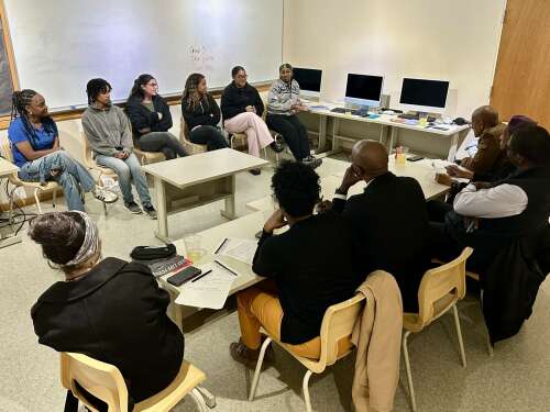 Road safety campaign gets creative treatment at college