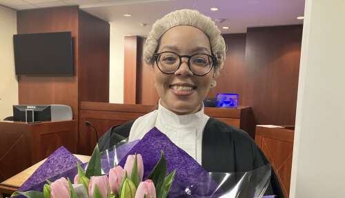 ‘Talent for arguing’ brings young Bermudian to the legal ranks
