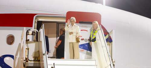Duchess departs after ‘gracious engagement’