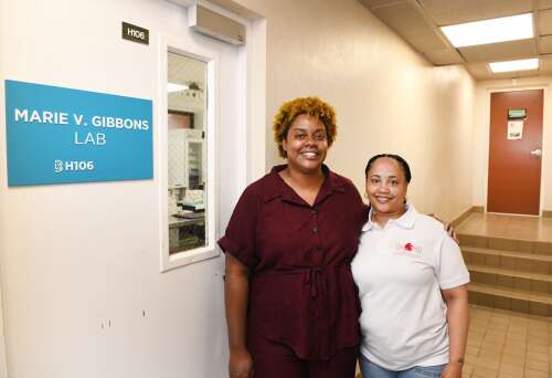 Renamed lab turns ‘pain into purpose’ for Carika Weldon