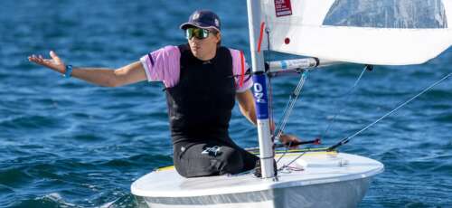 Sebastian Kempe finishes top Under-21 sailor at Vilamoura GP