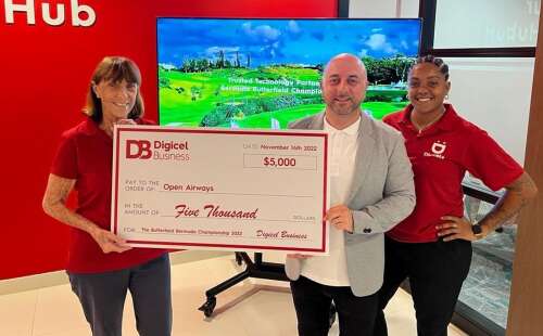 Digicel donates to Vision Bermuda and Open Airways - The Royal Gazette ...