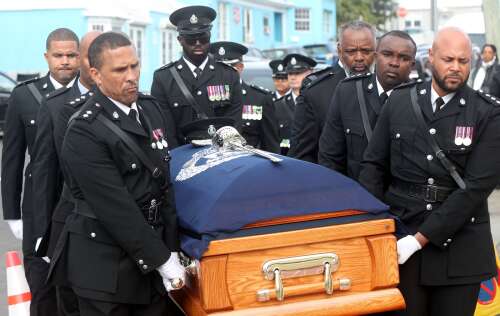 Former police commissioner George Jackson honoured
