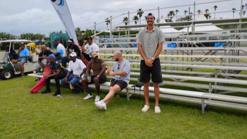 ‘String’ Bean catching eye on and off pitch at Bermuda Smash