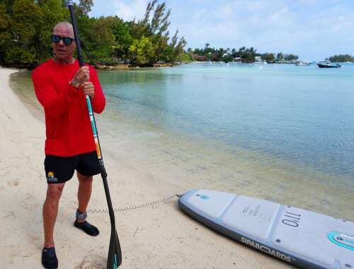 Watch: Fishel floats electric paddleboard business