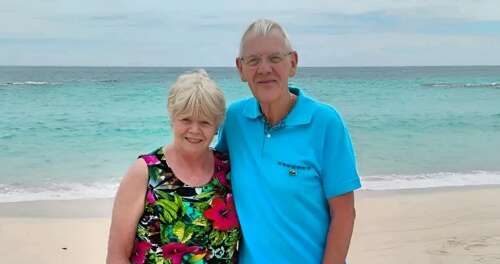 Couple visit Bermuda for golden anniversary