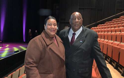 Players, fans and family support Clyde Best at film premiere