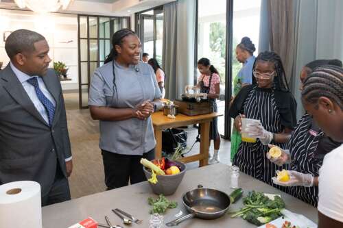 Young chefs get celebrity experience