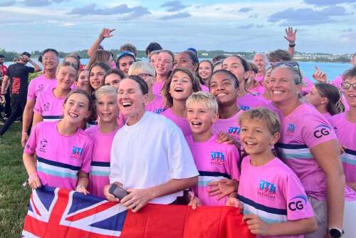 Dame Flora Duffy lobt die Leistungen der bermudianischen Athleten am ...