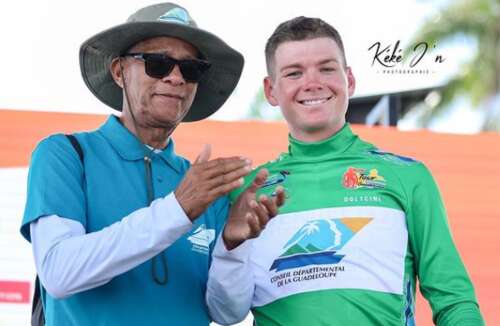 Kaden Hopkins wins green jersey at Tour of Guadeloupe