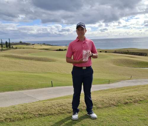 Oliver Betschart makes history at Bermuda Junior Championship