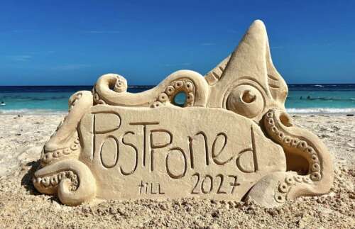 Sandcastle competition postponed until next year