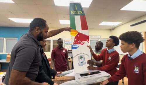 Team CedarBridge comes top in SailGP design challenge