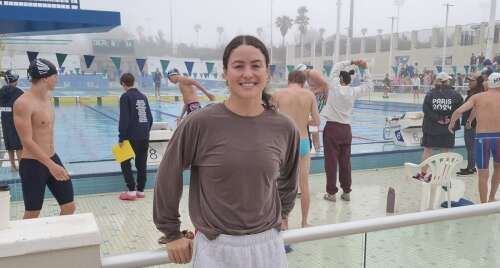 Madelyn Moore combines life on front line with elite swimming