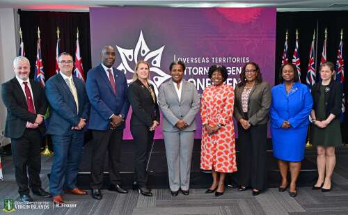 Minister attends overseas territories forum in BVI