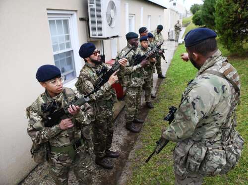 Regiment’s new recruits stay strong during two-week camp