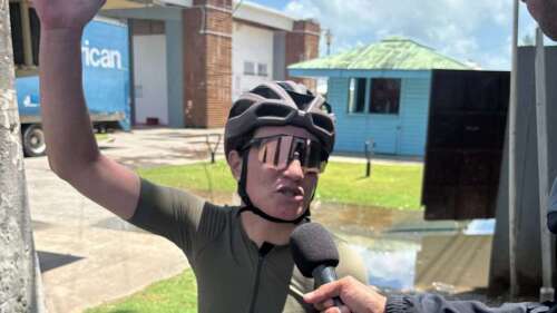 Gabriella Arnold breaks record in winning top race in Belize