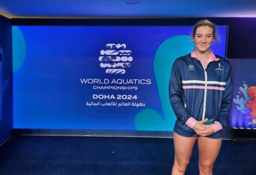 ‘It was such a cool experience to swim in a World Championship semi ...