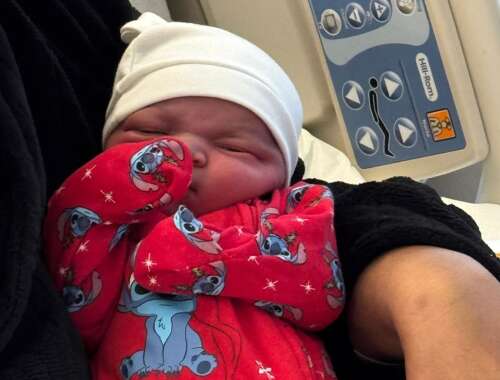 Two Christmas babies born – one to hospital staff