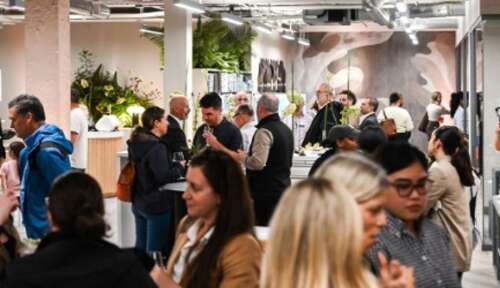 Fresh Front Street look for commercial furniture store