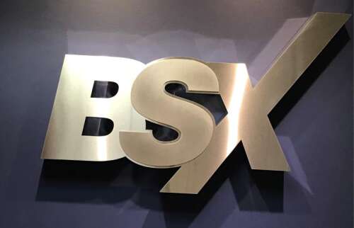 Bank finishes higher