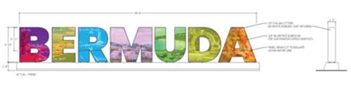 Huge Bermuda sign proposed for Hamilton - The Royal Gazette | Bermuda ...