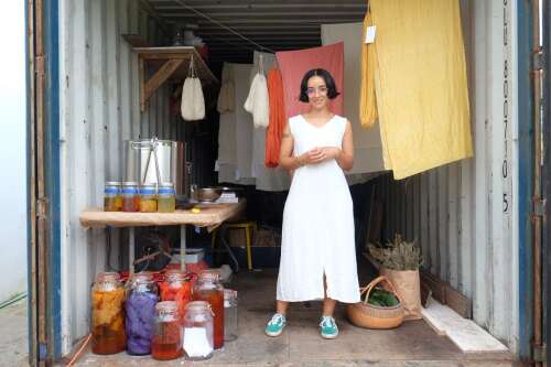 A conversation turned into art