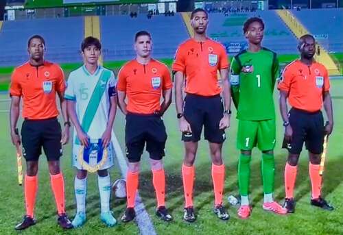 Referee Amaury Majors takes charge in Guatemala