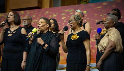 When voices blend in faith